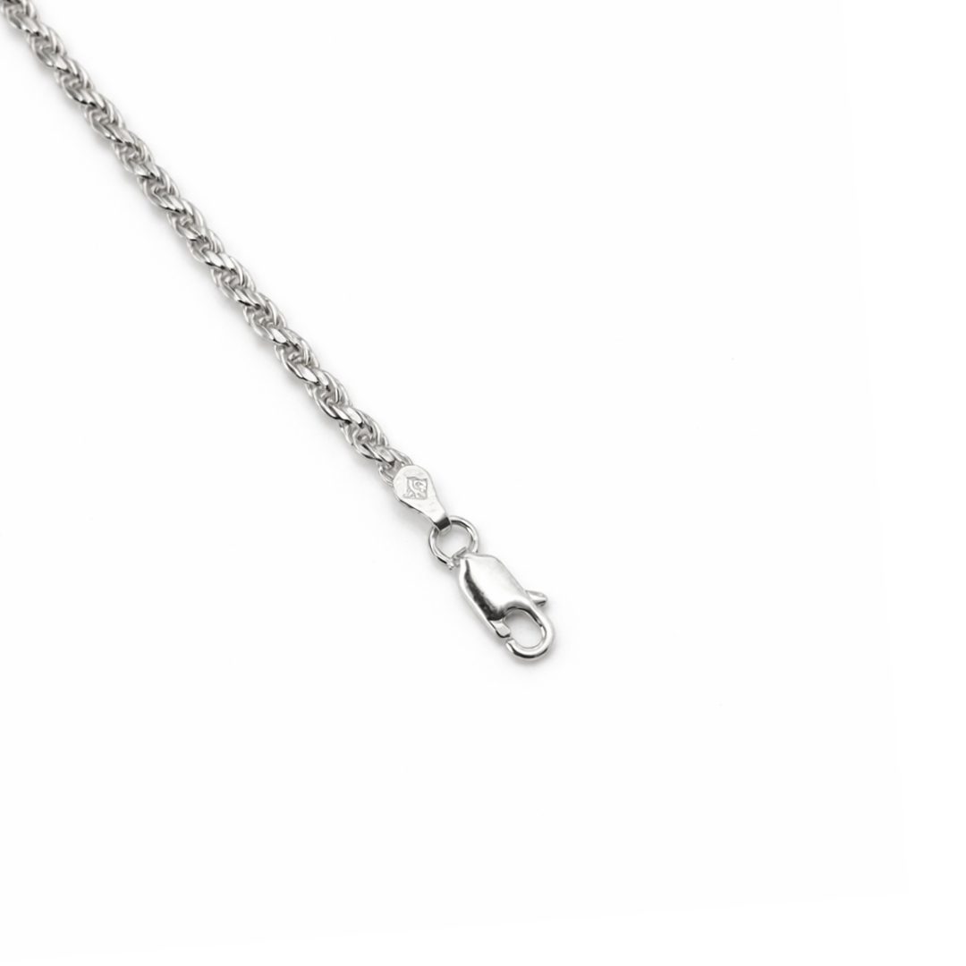 3mm Silver Rope Chain