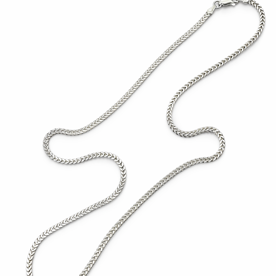 2mm Silver Franco Chain