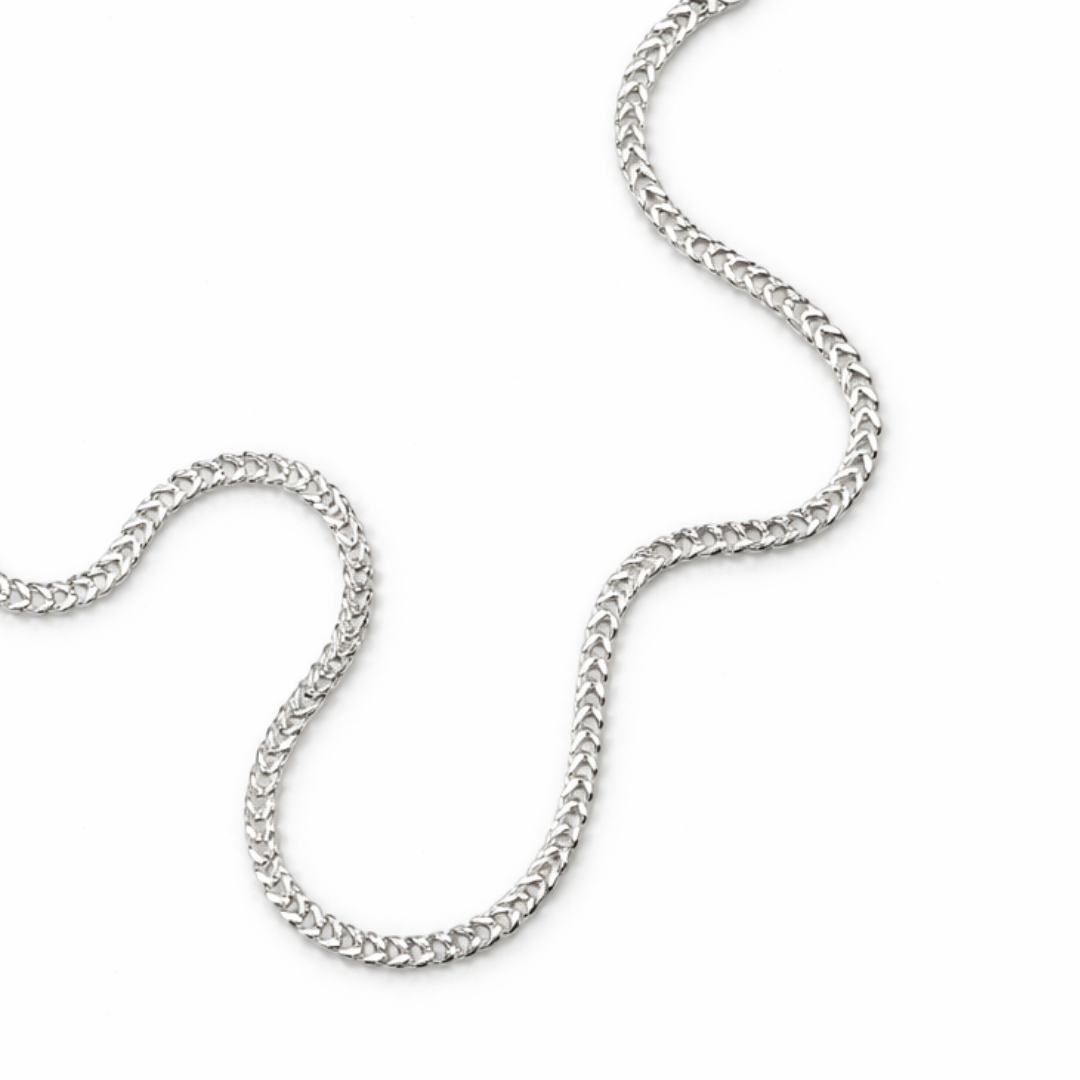 2mm Silver Franco Bracelet