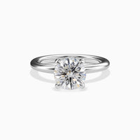 JULIA - 2CT E VVS2 Round Brilliant Engagement Ring