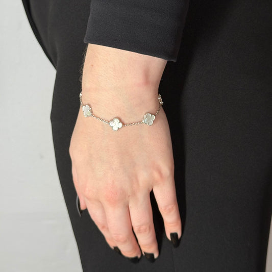 Clover Mother Of Pearl Mini Bracelet