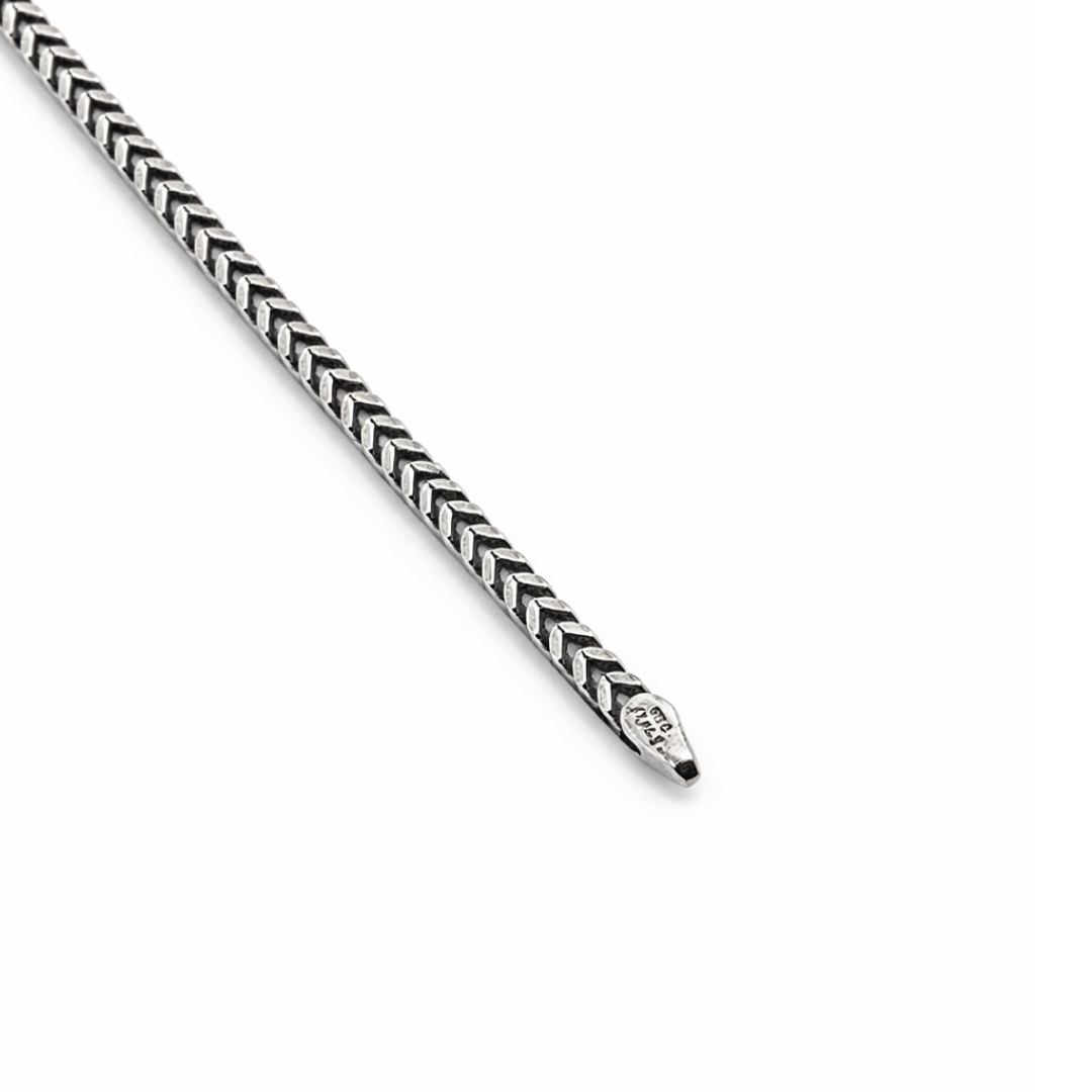 3mm Silver Franco Chain