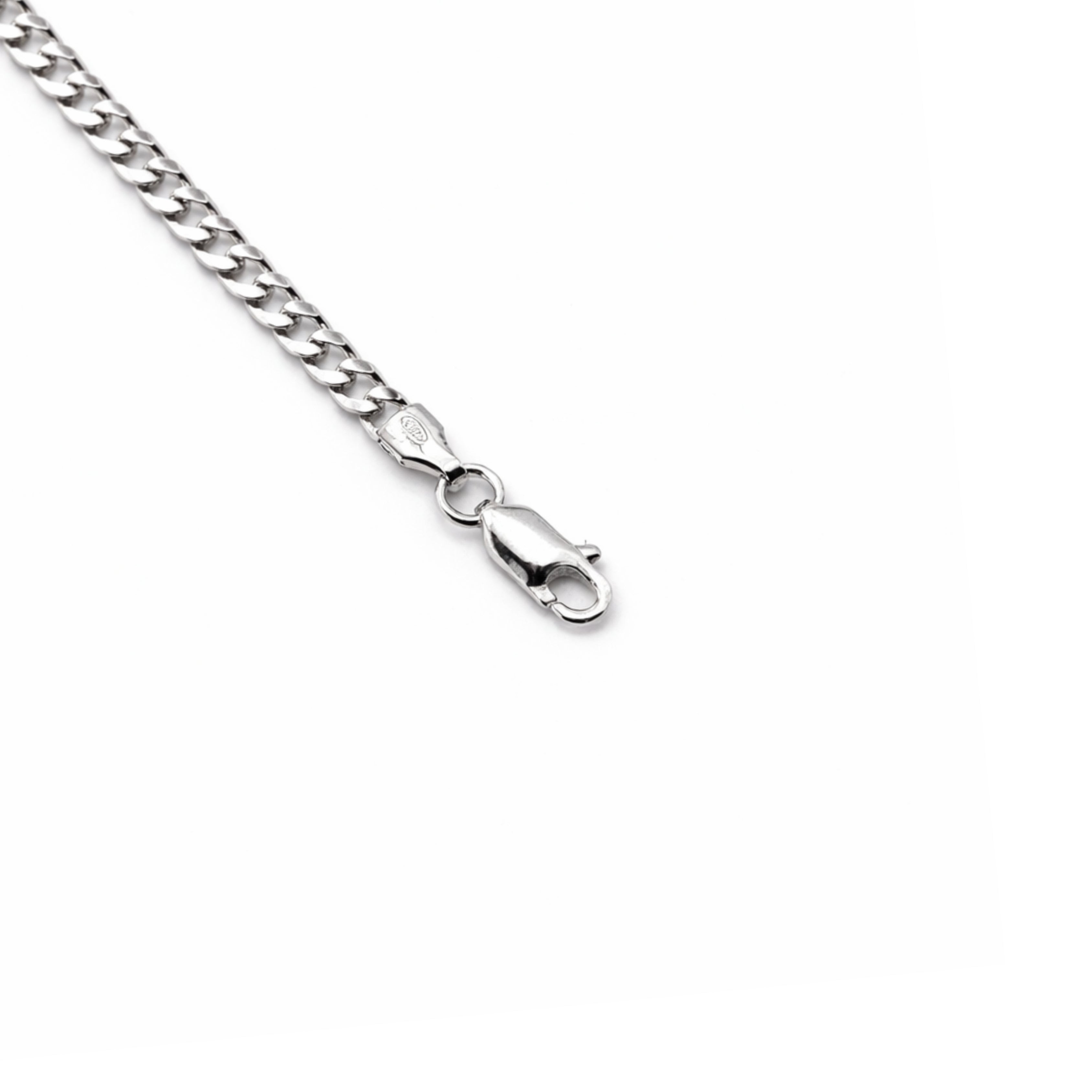 3mm Silver Cuban Link Chain