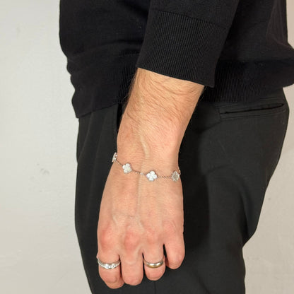 Clover Mother Of Pearl Mini Bracelet