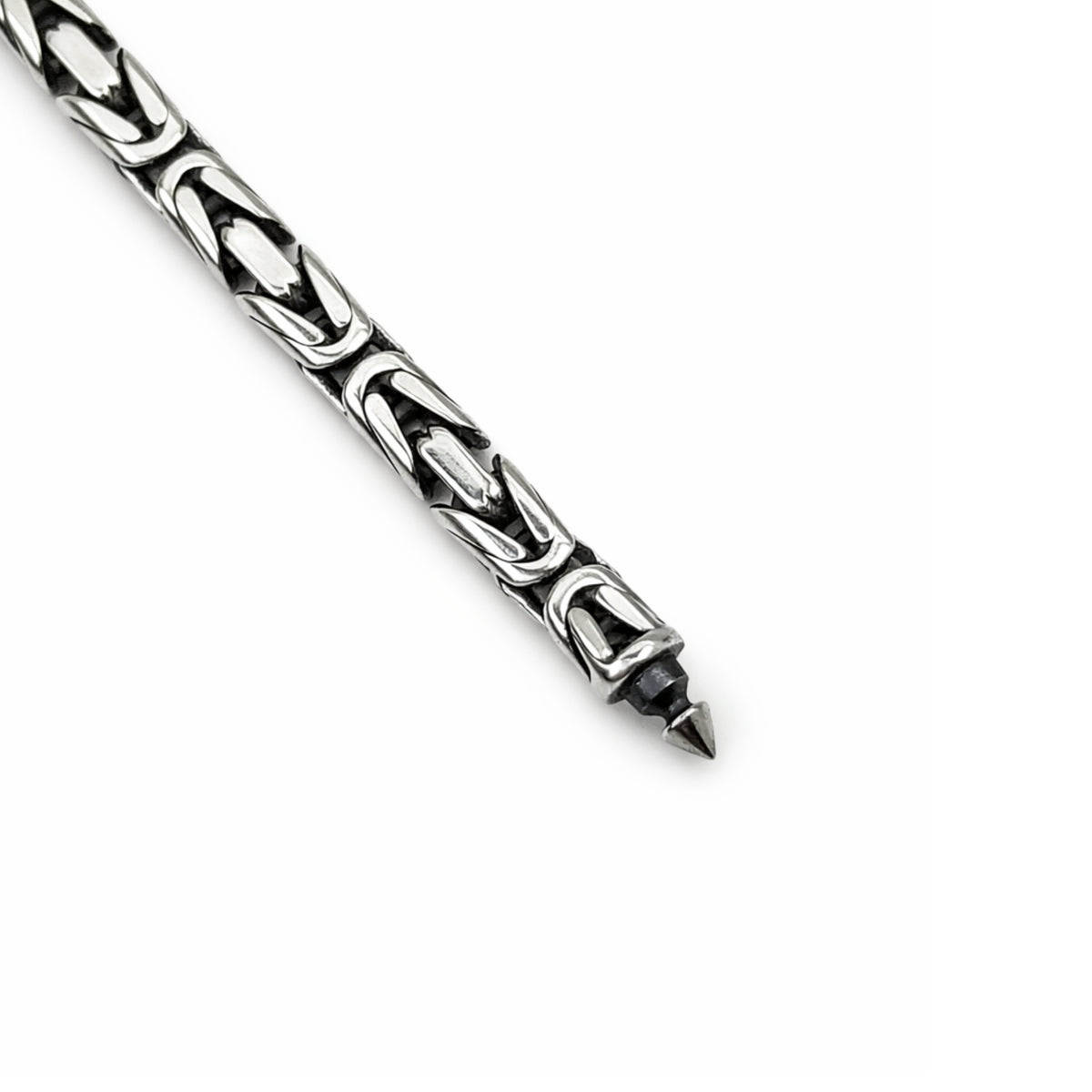 5mm Silver Byzantine Bracelet