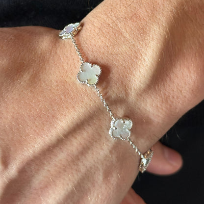 Clover Mother Of Pearl Mini Bracelet