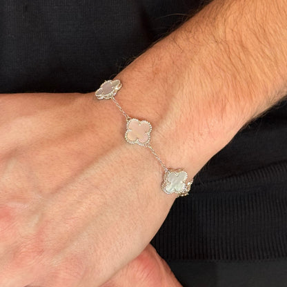 Clover Mother Of Pearl Bracelet