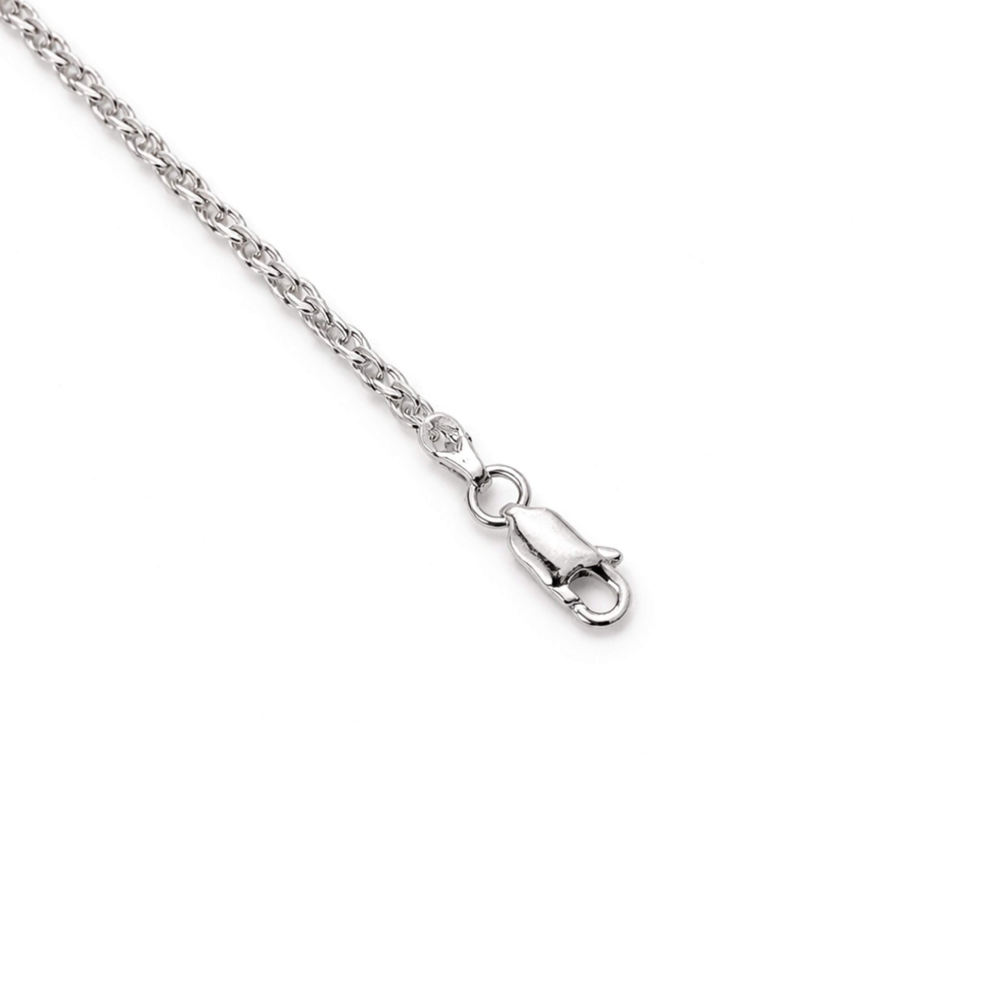 2mm Silver Rope Chain