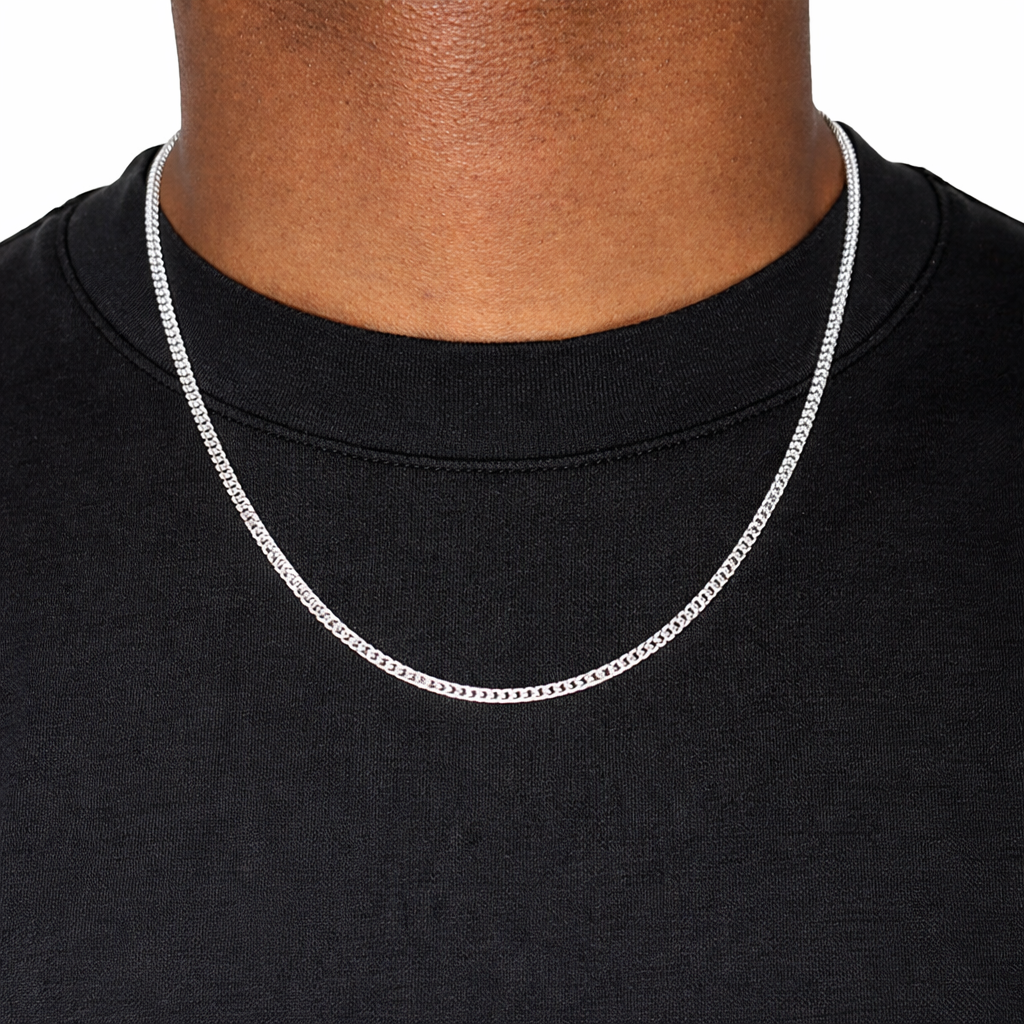 2mm Silver Franco Chain