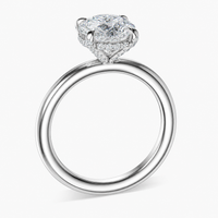 JULIA - 2CT E VVS2 Round Brilliant Engagement Ring