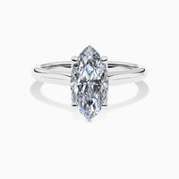 VIVIENNE - 2CT E VVS2 Marquise Engagement Ring