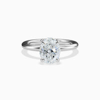 GABRIELLA - 2CT E VVS2 Oval Brilliant Engagement Ring
