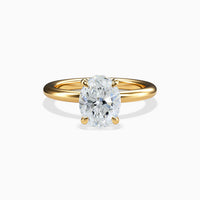 GABRIELLA - 2CT E VVS2 Oval Brilliant Engagement Ring