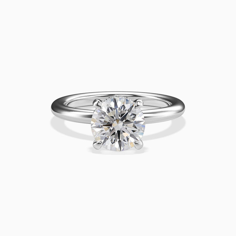 JULIA - 2CT E VVS2 Round Brilliant Engagement Ring