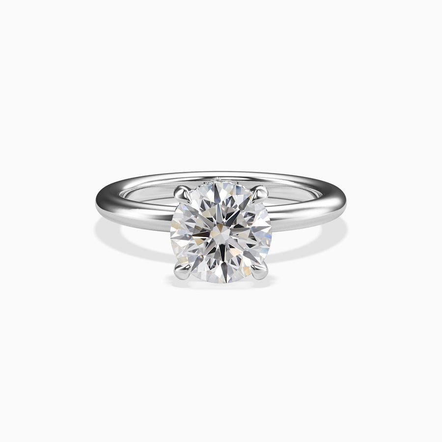 JULIA - 2CT E VVS2 Round Brilliant Engagement Ring