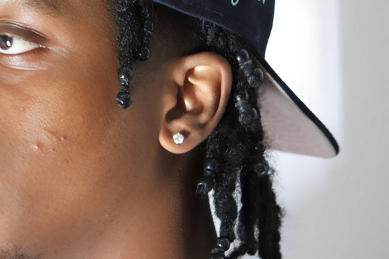 Boucles d'oreilles pour hommes