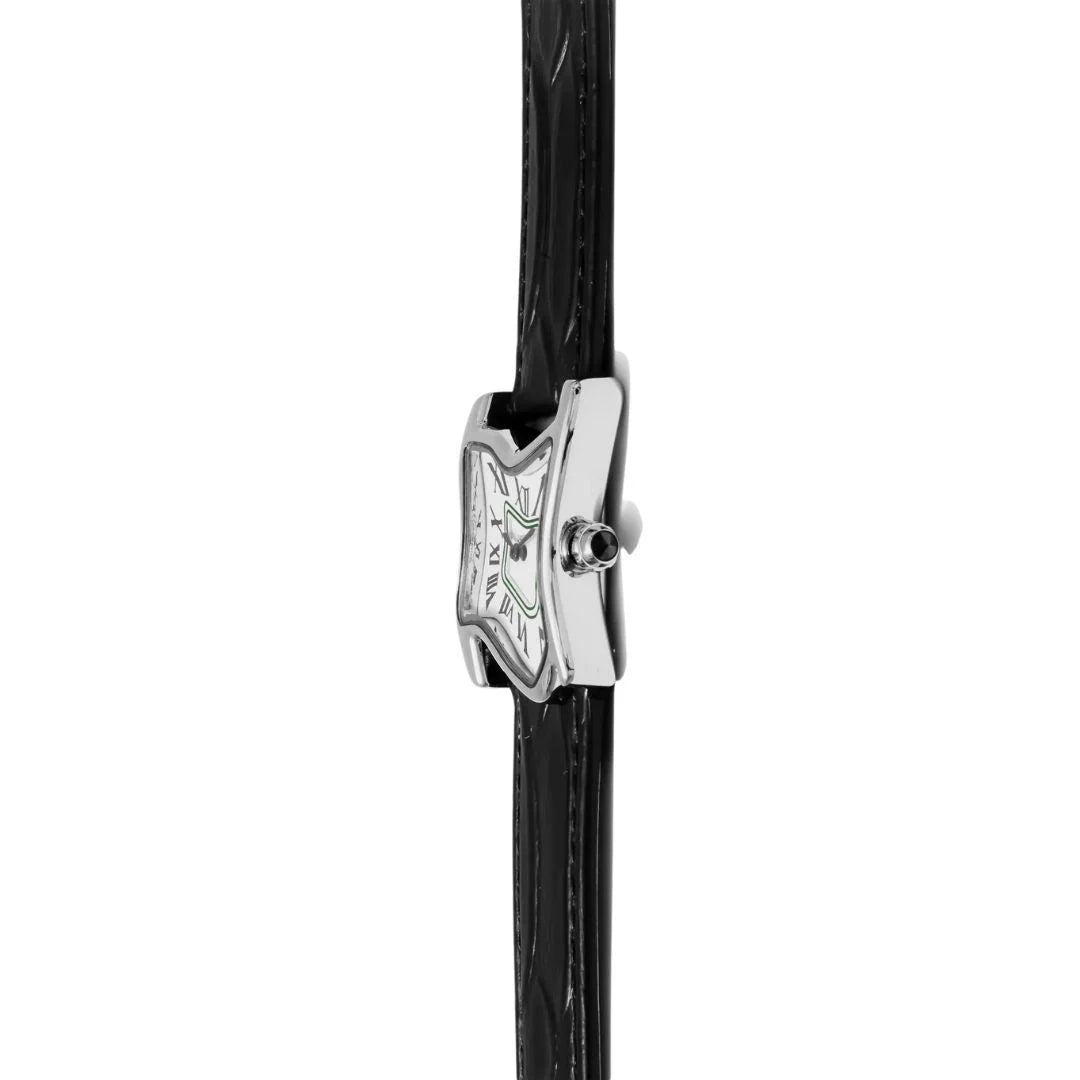 Laphont Melting Square Watch Small Face Silver