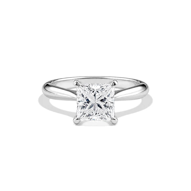 ANGELICA - 2CT E VVS2 Princess Cut Engagement Ring