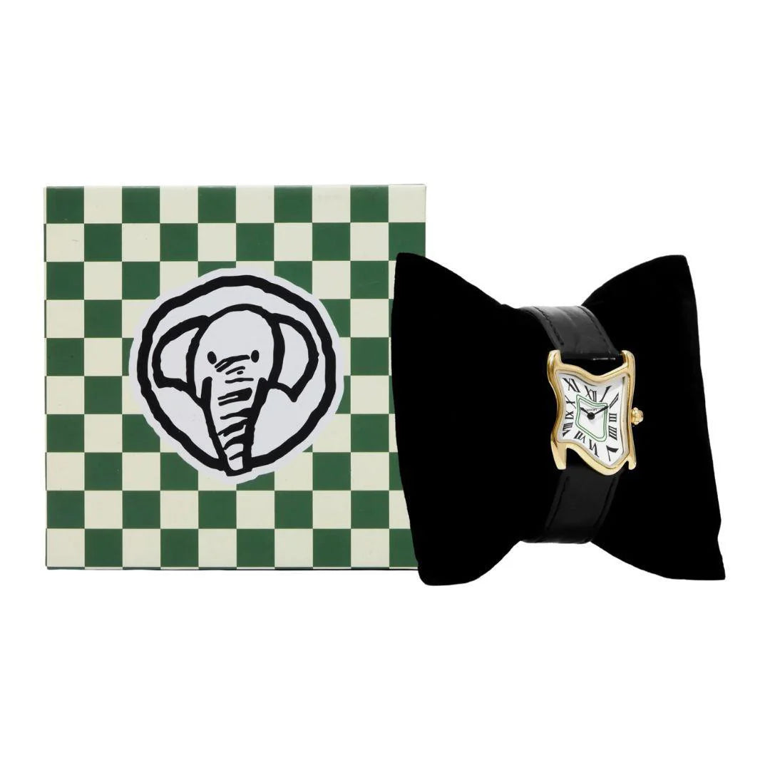 Laphont Melting Square Watch Small Face Gold